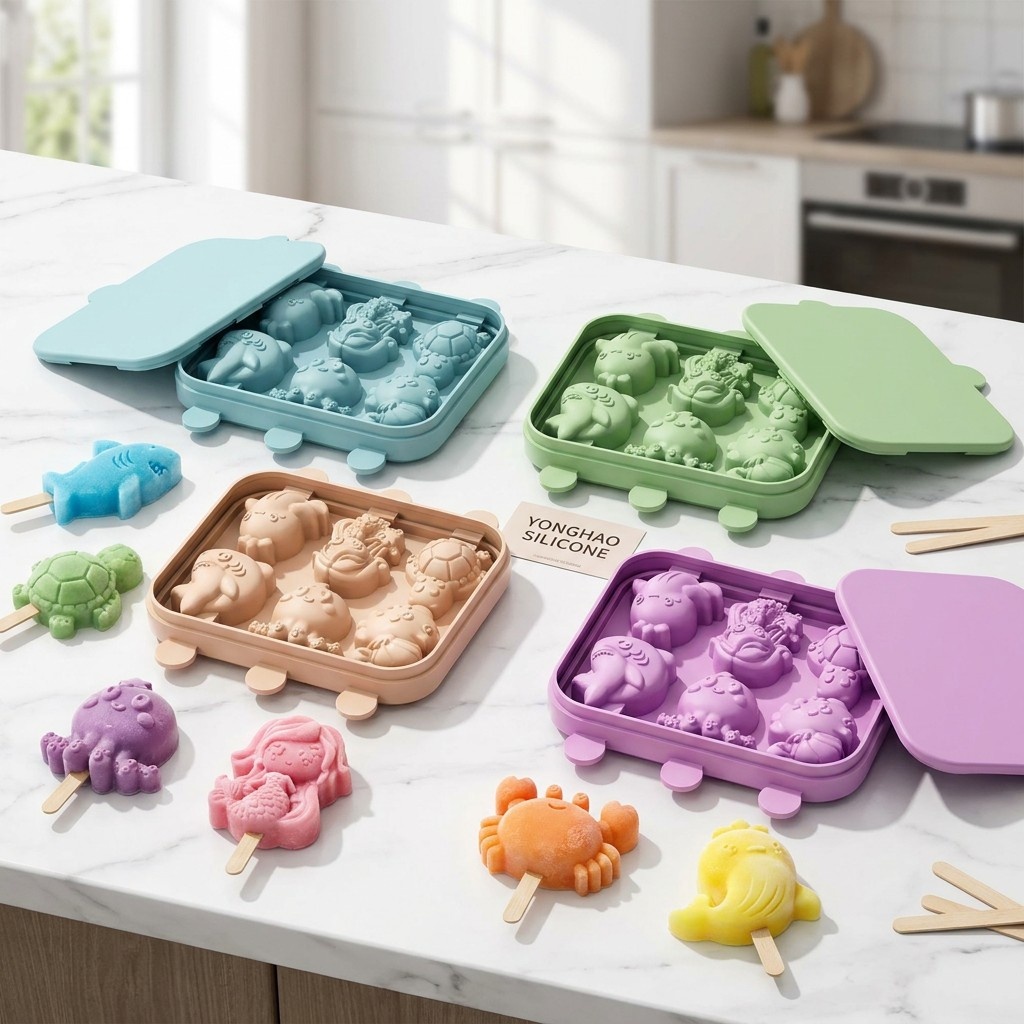 Baby Products Cream - Molde de Silicona de 6 Cavidades