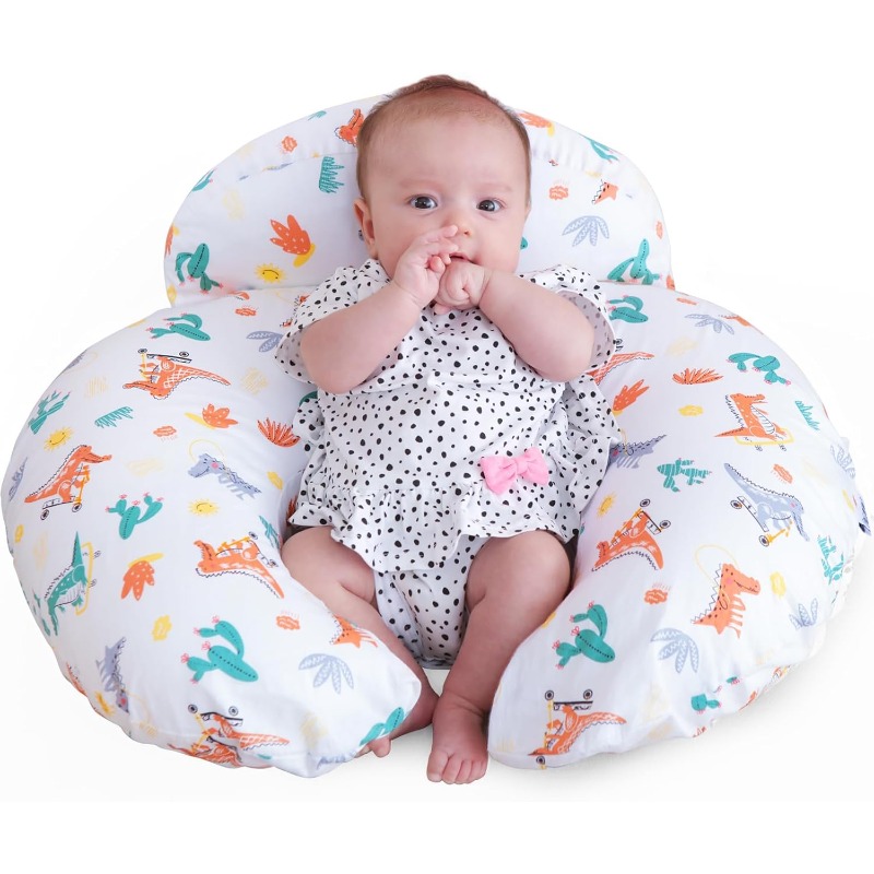 Nursing Pillow Breastfeeding - Almohada de lactancia con funda con