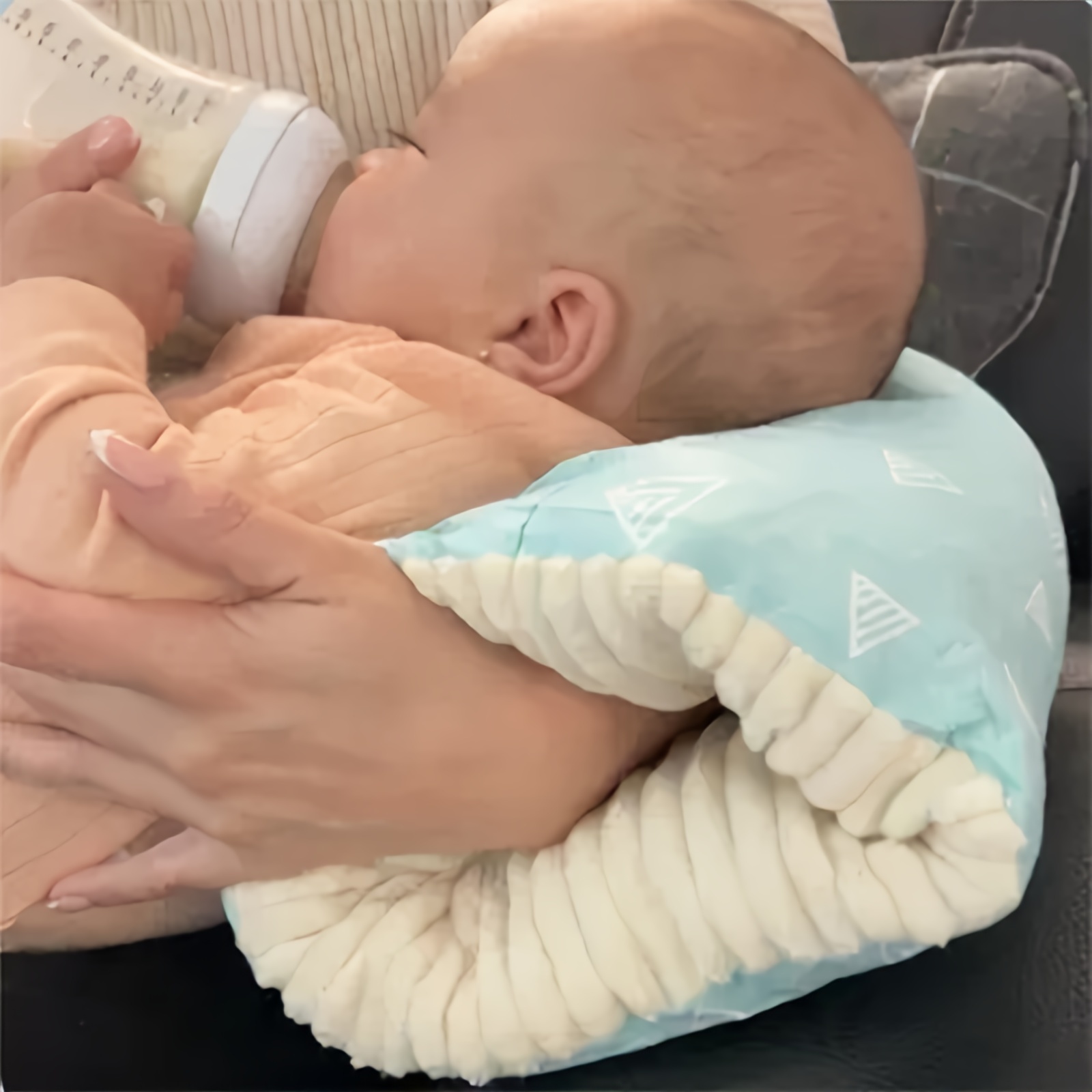 Nursing Pillow Breastfeeding - Almohada acogedora para brazo, cómoda almohada