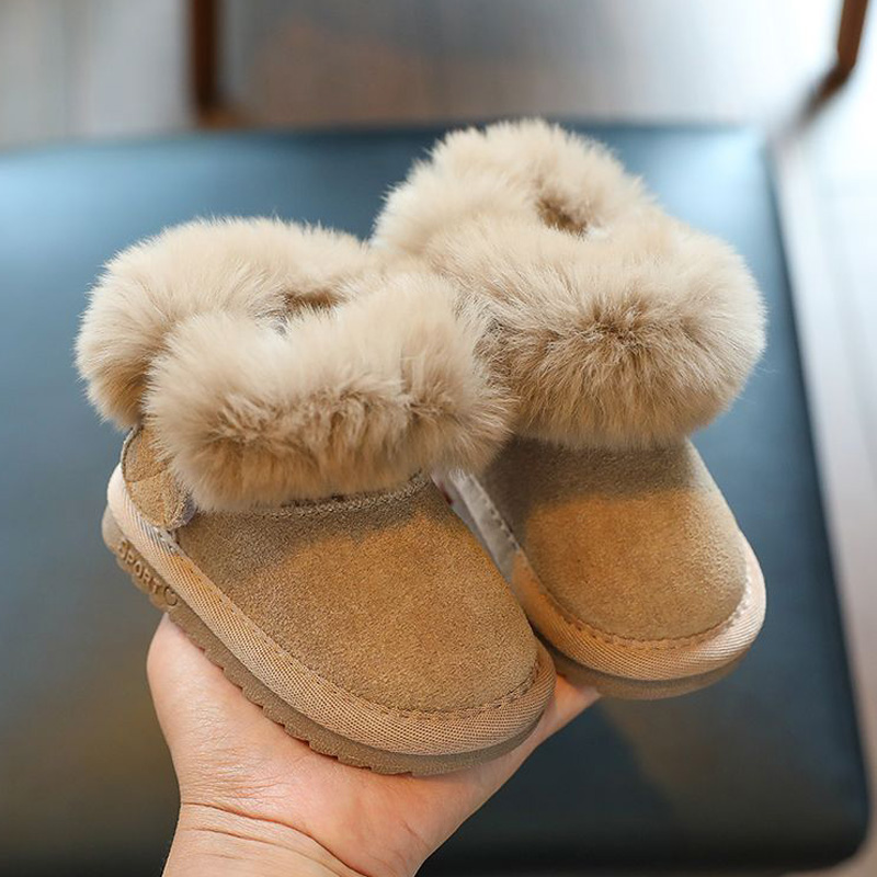 Baby Products Brand - Botas de nieve de piel para