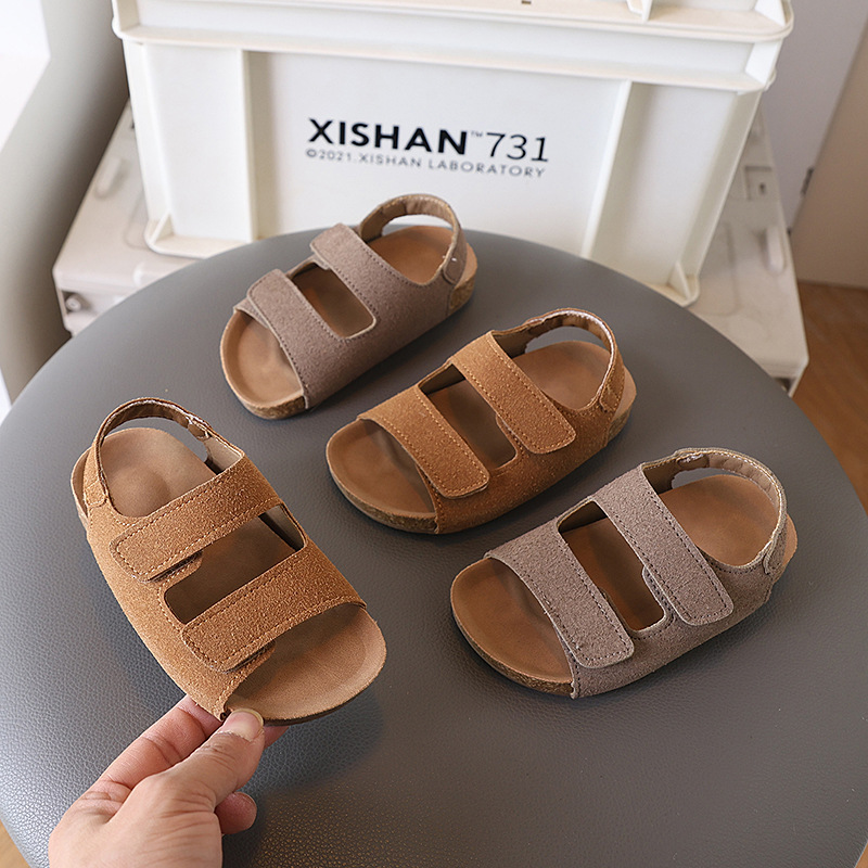 Baby Products Brand - Sandalias de gamuza para niños 2026