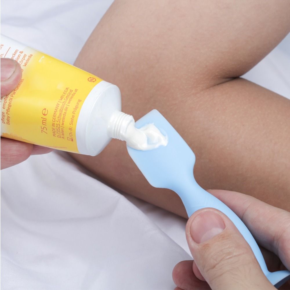 Espátula de silicona para paña - Baby Products Cream reseña y precio