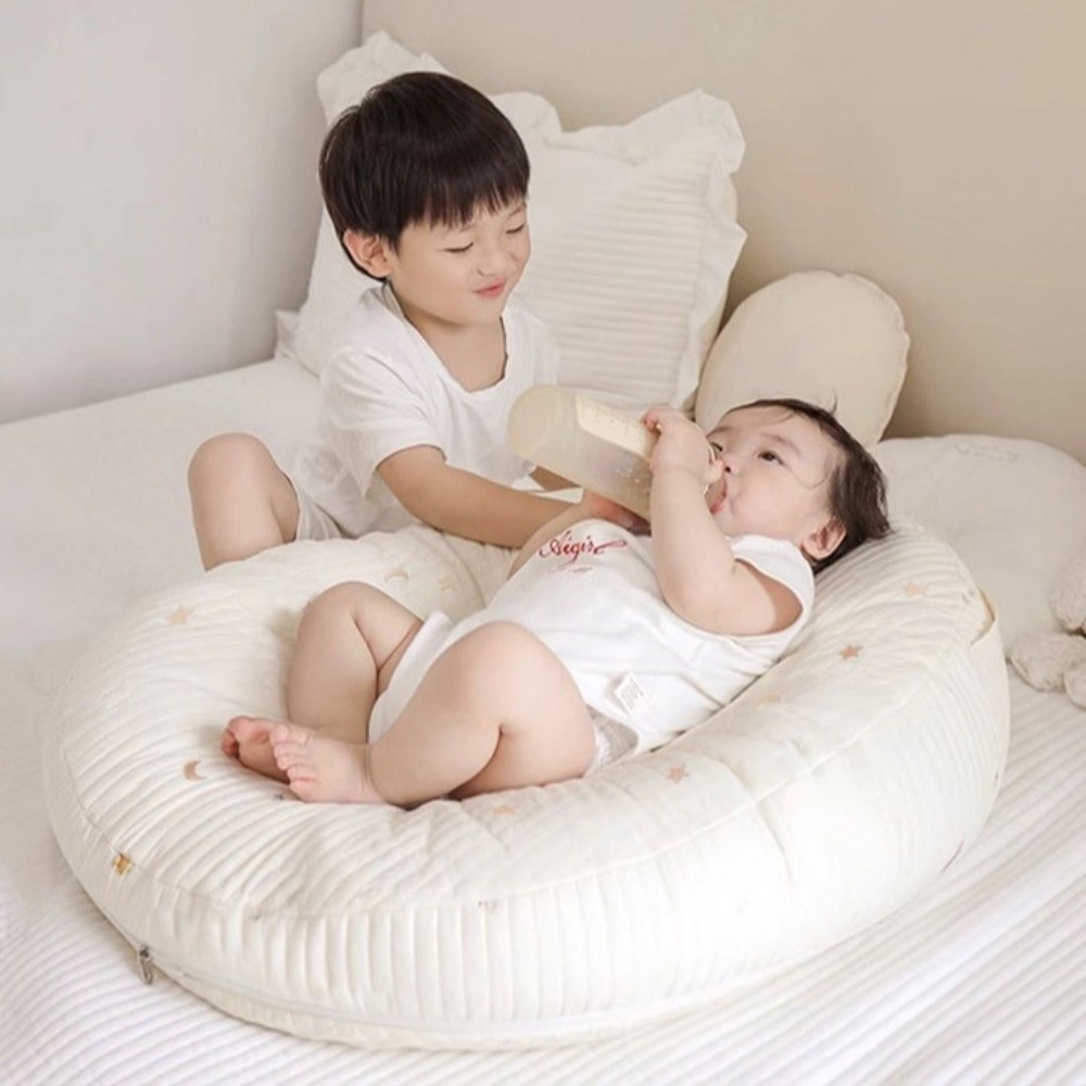 Almohada de Lactancia Suave pa - Nursing Pillow Breastfeeding reseña y precio