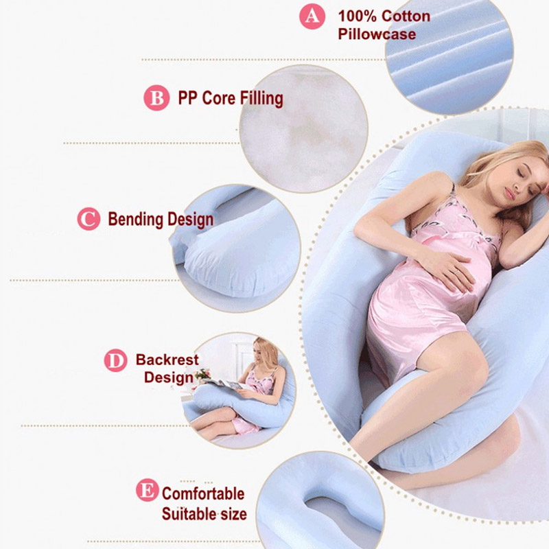 Almohada de embarazo 130*70cm  - Nursing Pillow Breastfeeding reseña y precio