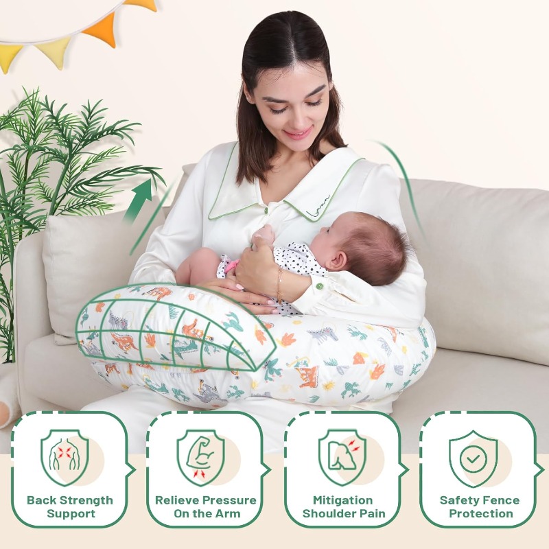 Almohada de lactancia con fund - Nursing Pillow Breastfeeding reseña y precio