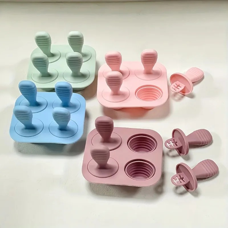 Moldes de silicona sin BPA par - Baby Products Cream reseña y precio