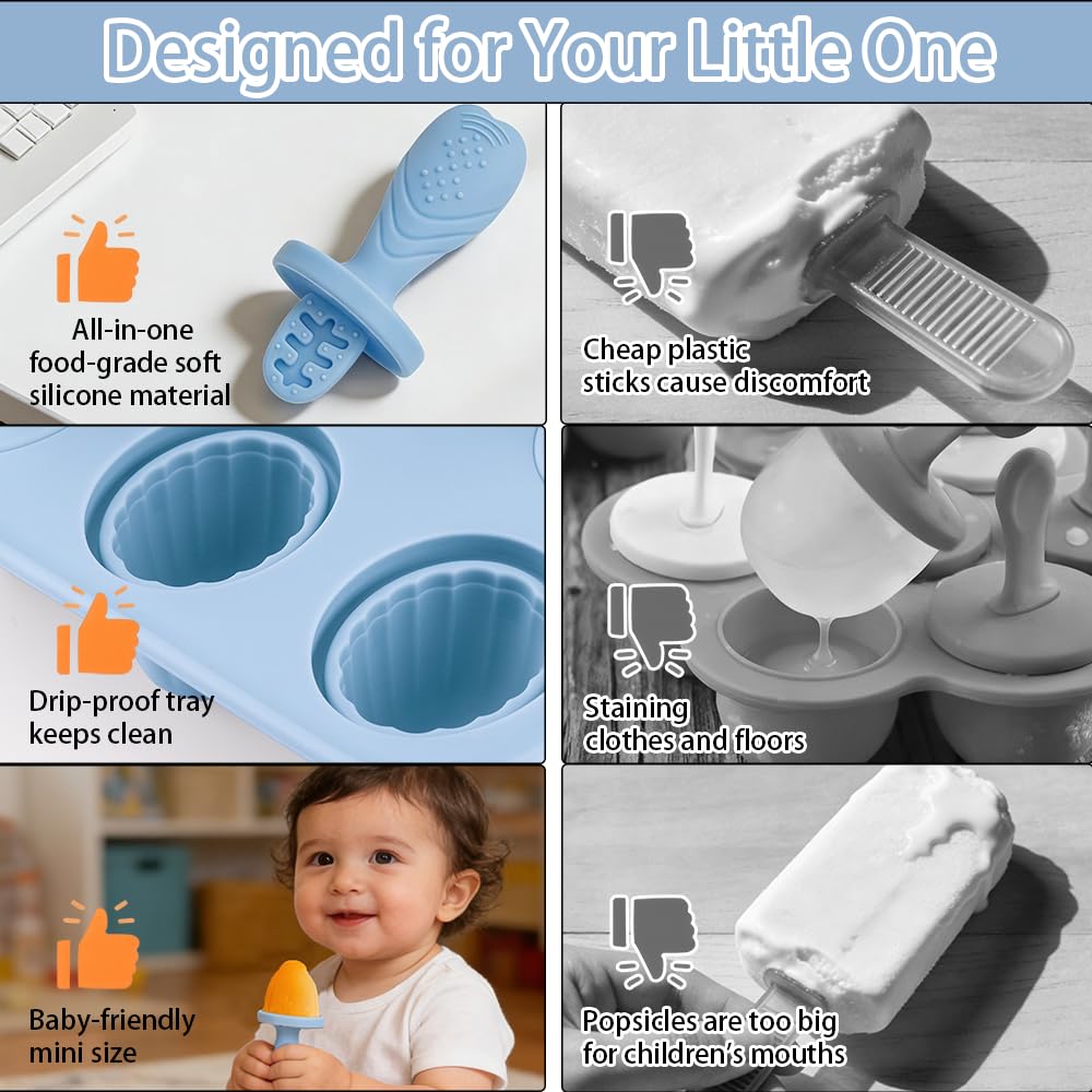 Moldes de comida para bebés, a - Baby Products Cream reseña y precio