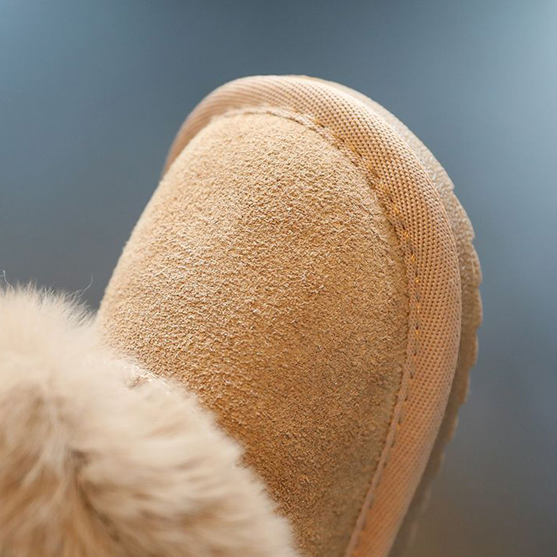 Botas de nieve de piel para ni - Baby Products Brand reseña y precio