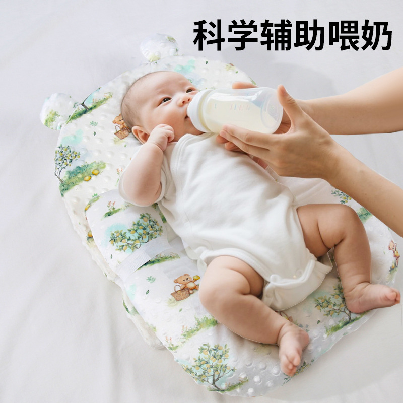 Almohada para bebé, protector  - Anti-Roll Baby Pillow reseña y precio