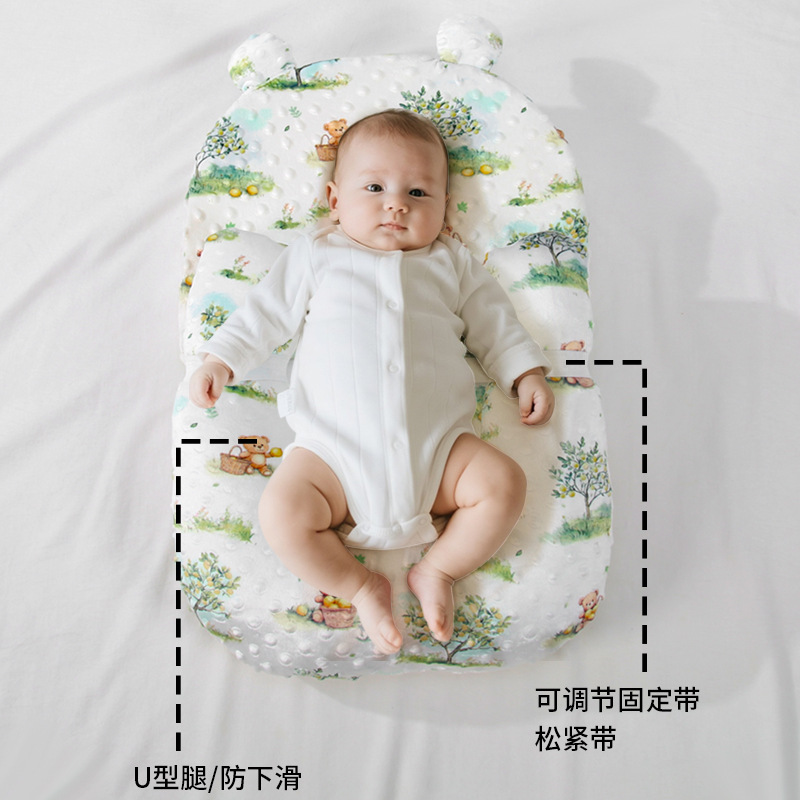 Almohada para bebé, protector  - Anti-Roll Baby Pillow reseña y precio