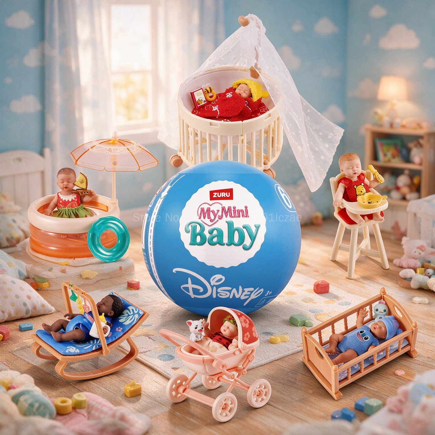 ZURU Disney My Mini Baby Blind - Baby Products Packaging reseña y precio